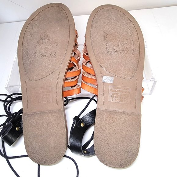 AMERICAN EAGLE Gladiator Sandals Lace Up Ankle - Picture 6 of 6